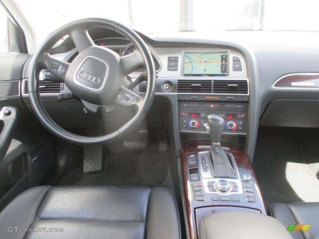 2008 A6 3.2 quattro Sedan - Light Silver Metallic / Black photo #5