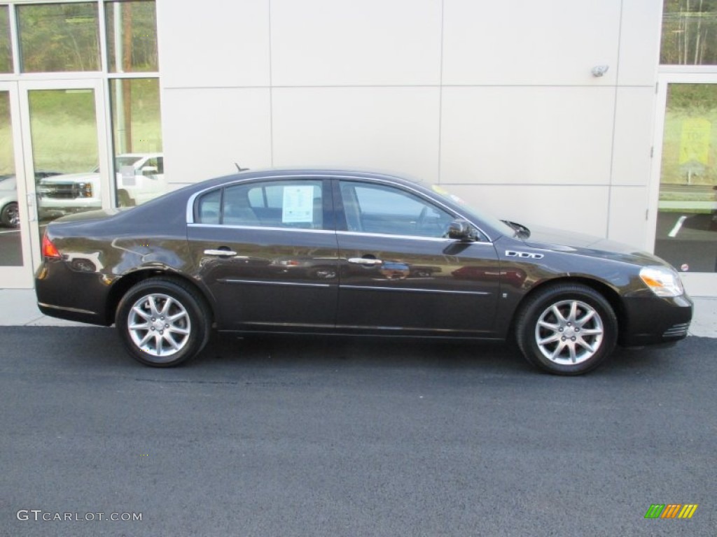 2008 Lucerne CXL - Dark Mocha Metallic / Cocoa/Cashmere photo #2