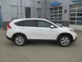 2014 White Diamond Pearl Honda CR-V EX AWD  photo #2