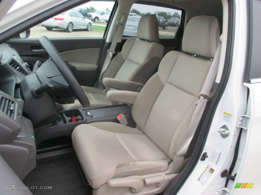 Beige Interior 2014 Honda CR-V EX AWD Photo #107458276