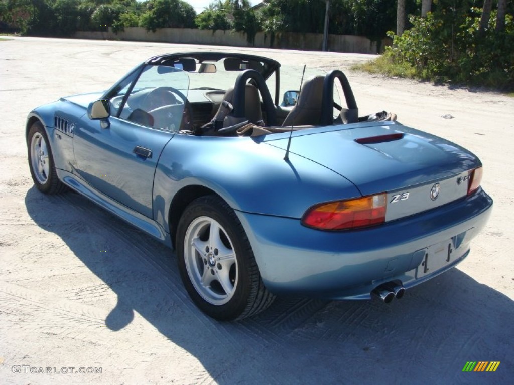 1999 Z3 2.3 Roadster - Atlanta Blue Metallic / Beige photo #5
