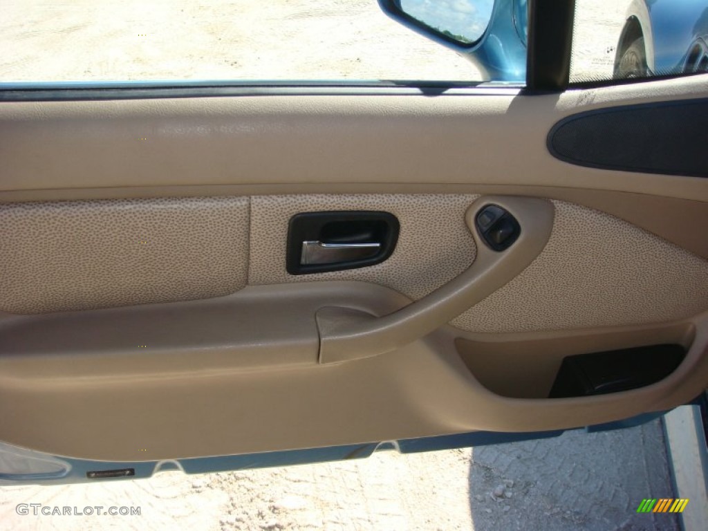 1999 Z3 2.3 Roadster - Atlanta Blue Metallic / Beige photo #11