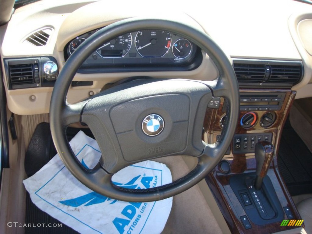 1999 Z3 2.3 Roadster - Atlanta Blue Metallic / Beige photo #14