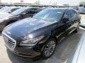 2015 Caspian Black Hyundai Genesis 3.8 Sedan  photo #2