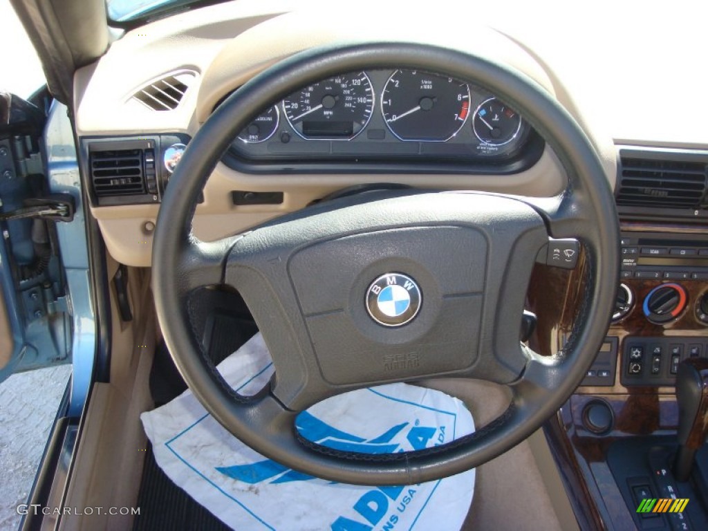 1999 Z3 2.3 Roadster - Atlanta Blue Metallic / Beige photo #17