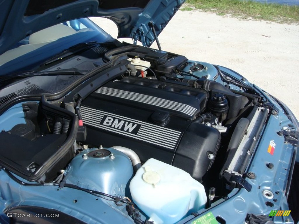 1999 Z3 2.3 Roadster - Atlanta Blue Metallic / Beige photo #33
