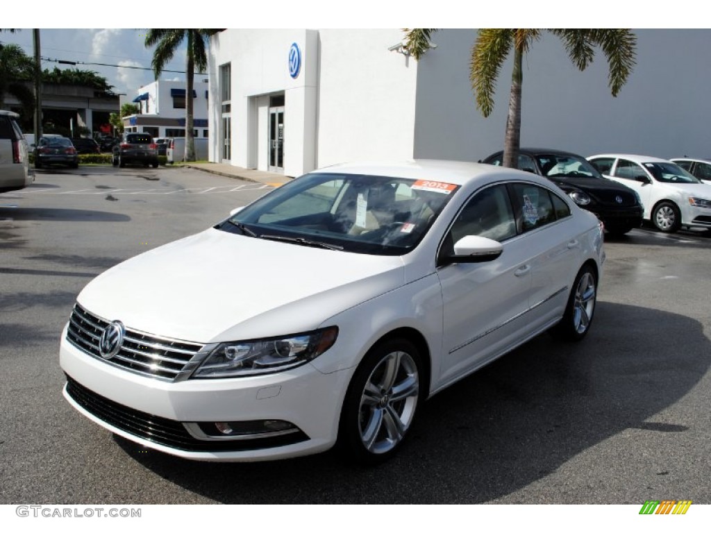 2013 CC Sport Plus - Candy White / Desert Beige/Black photo #1