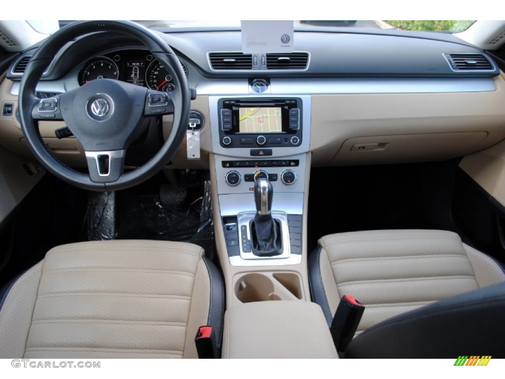 2013 CC Sport Plus - Candy White / Desert Beige/Black photo #11