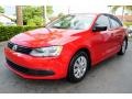 2014 Tornado Red Volkswagen Jetta S Sedan  photo #5