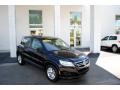 Deep Black Metallic 2011 Volkswagen Tiguan S