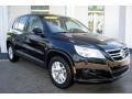 Deep Black Metallic - Tiguan S Photo No. 2