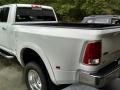 Bright White - 3500 Laramie Crew Cab 4x4 Dually Photo No. 2