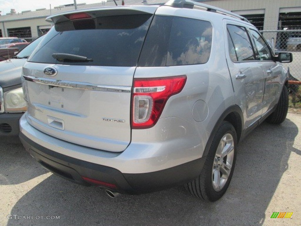 2015 Explorer Limited - Ingot Silver / Charcoal Black photo #4