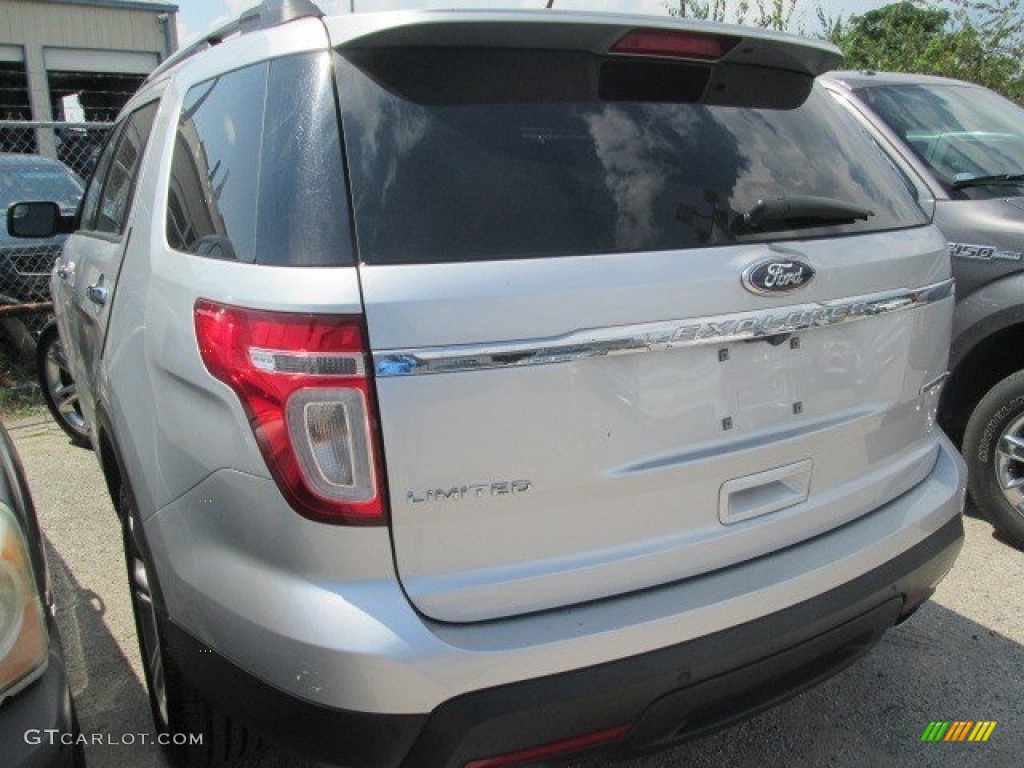 2015 Explorer Limited - Ingot Silver / Charcoal Black photo #9