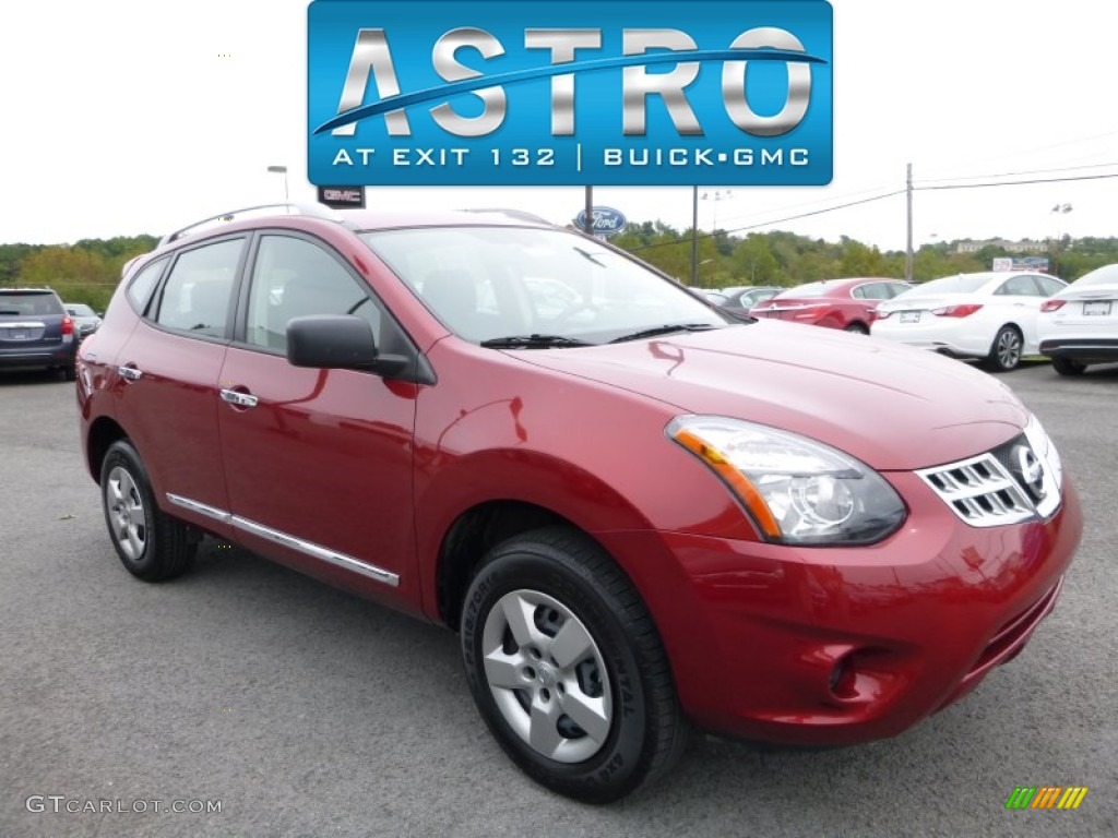 Cayenne Red Nissan Rogue Select