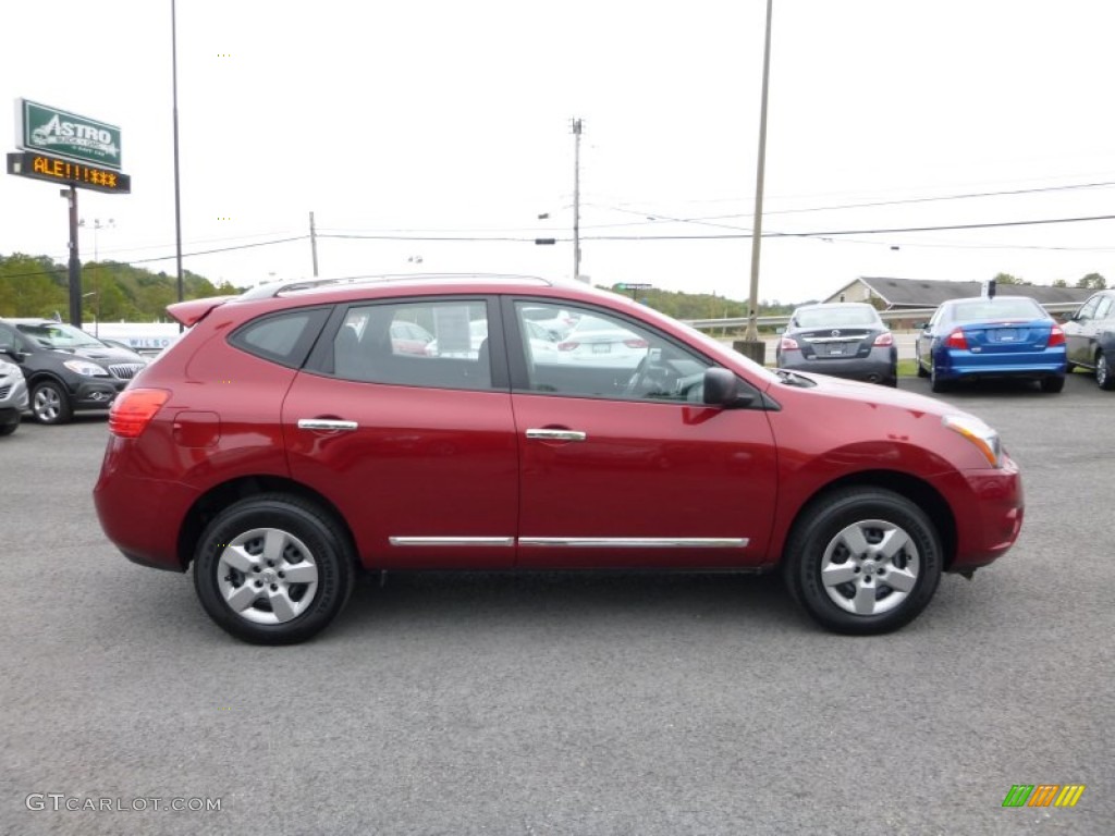 2015 Rogue Select S AWD - Cayenne Red / Black photo #3