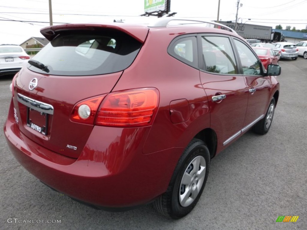 2015 Rogue Select S AWD - Cayenne Red / Black photo #7