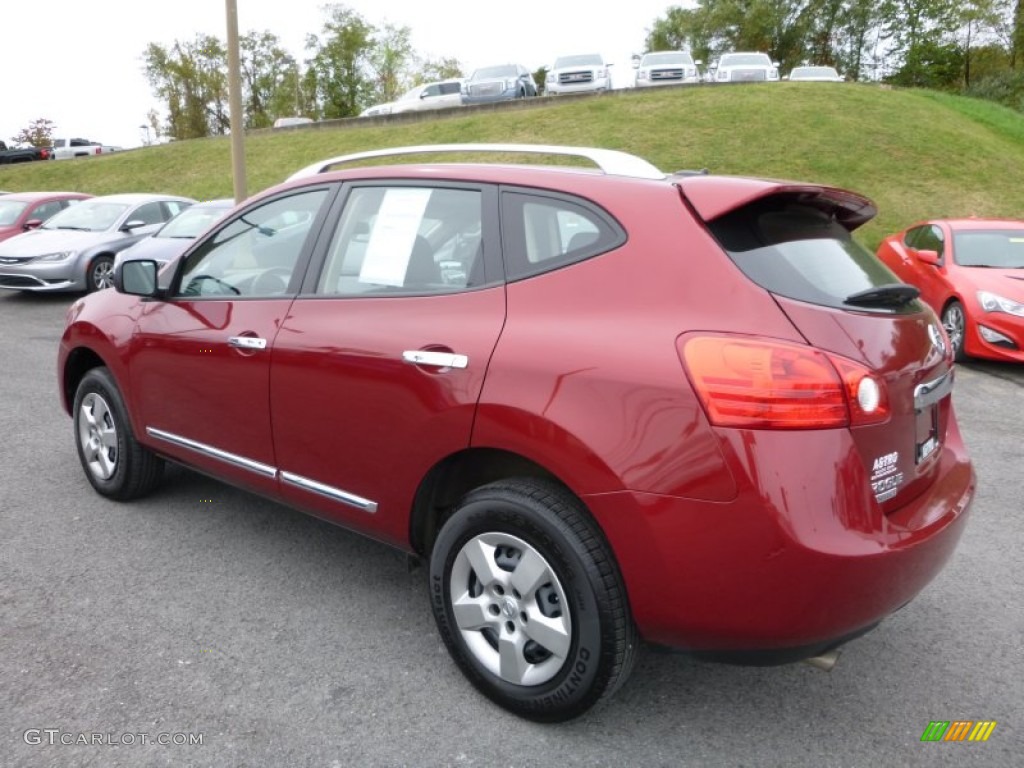 2015 Rogue Select S AWD - Cayenne Red / Black photo #9