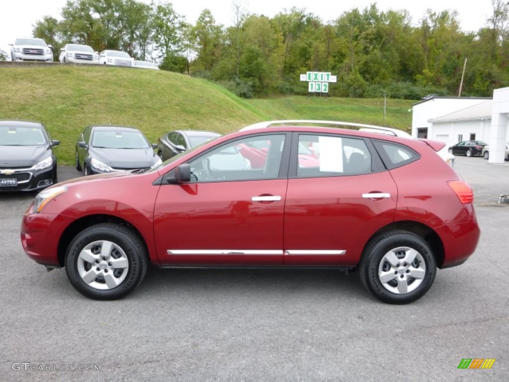 2015 Rogue Select S AWD - Cayenne Red / Black photo #10
