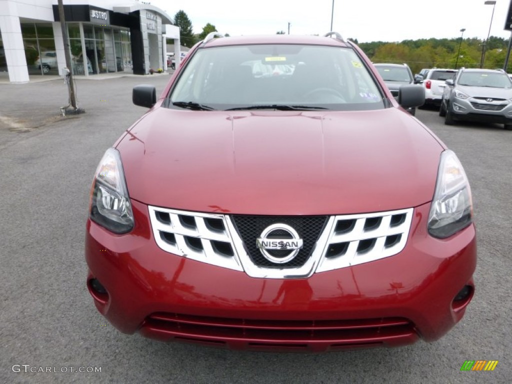 2015 Rogue Select S AWD - Cayenne Red / Black photo #12