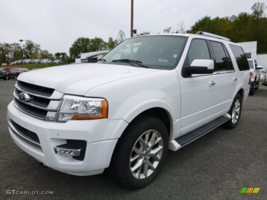 Oxford White 2015 Ford Expedition Limited 4x4 Exterior Photo #107462756