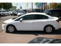 Taffeta White - Civic LX Sedan Photo No. 9