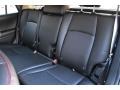 2016 Toyota 4Runner Black Interior Rear Seat Photo
