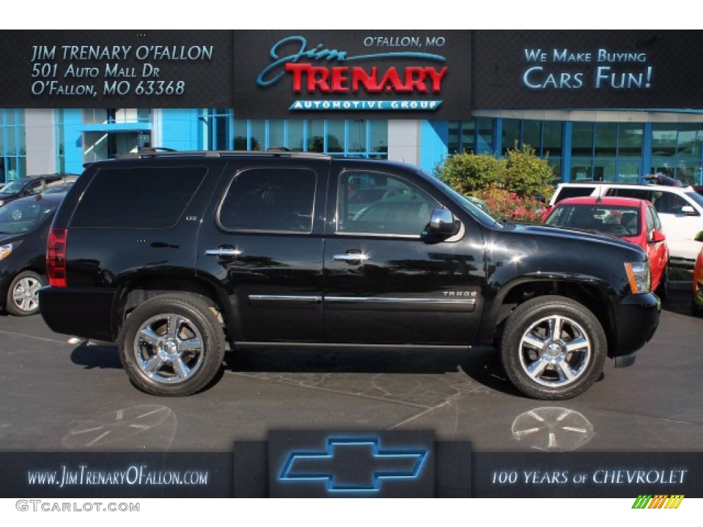 2014 Tahoe LTZ 4x4 - Black / Ebony photo #1