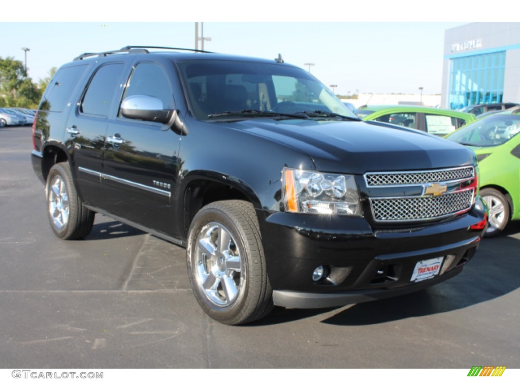 2014 Tahoe LTZ 4x4 - Black / Ebony photo #2