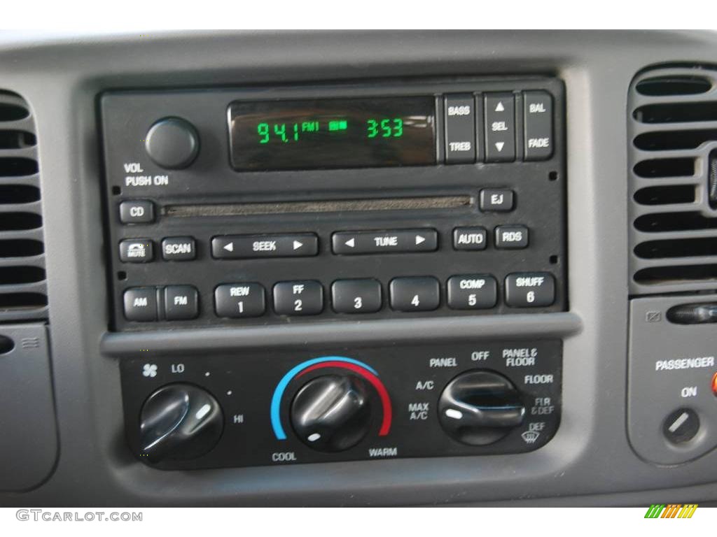 2002 F150 XLT SuperCab - Dark Shadow Grey Metallic / Dark Graphite photo #15