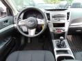 Off Black 2011 Subaru Outback 2.5i Wagon Dashboard