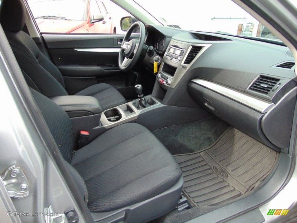 2011 Subaru Outback 2.5i Wagon Off Black Dashboard Photo #107464754