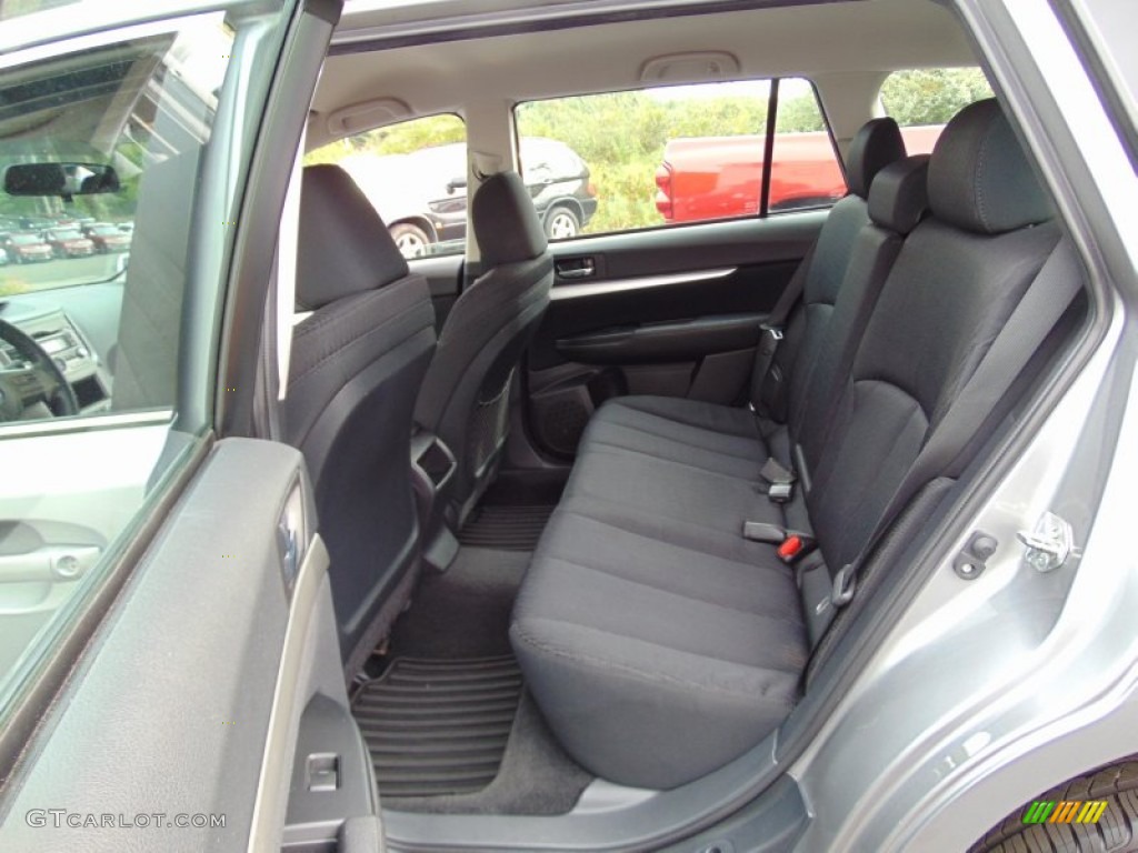 2011 Subaru Outback 2.5i Wagon Rear Seat Photos