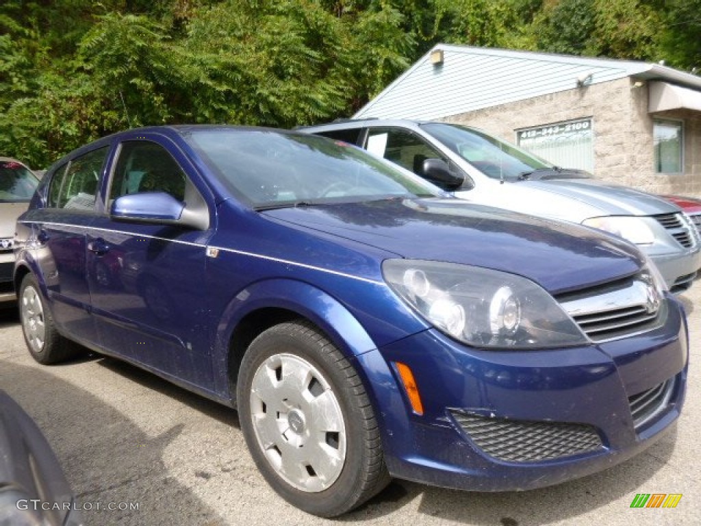 2008 Astra XE Sedan - Twilight Blue / Charcoal photo #1