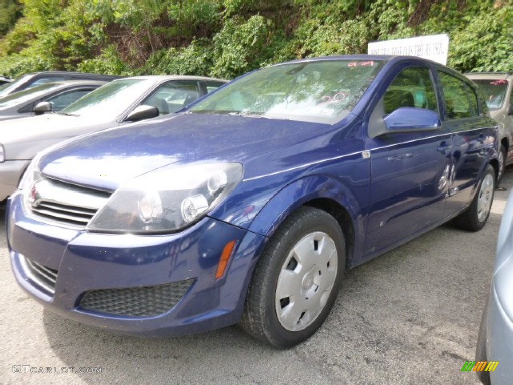 2008 Astra XE Sedan - Twilight Blue / Charcoal photo #7
