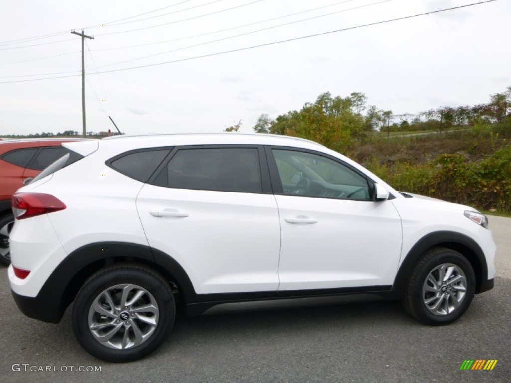 Winter White 2016 Hyundai Tucson SE AWD Exterior Photo #107467223