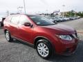 2015 Cayenne Red Nissan Rogue S AWD  photo #1