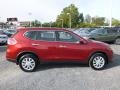 2015 Cayenne Red Nissan Rogue S AWD  photo #3