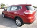 2015 Cayenne Red Nissan Rogue S AWD  photo #8