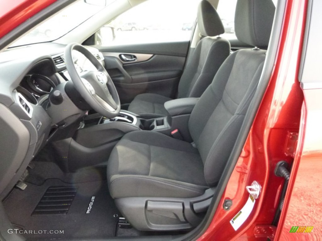 2015 Rogue S AWD - Cayenne Red / Charcoal photo #12
