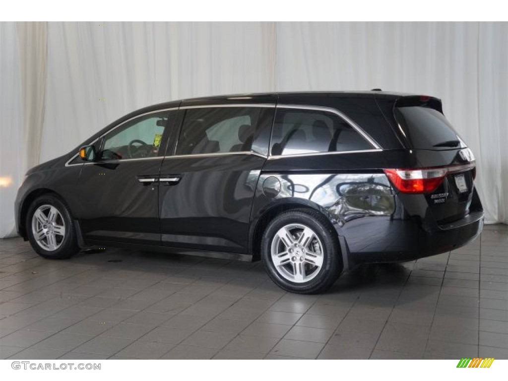 2013 Odyssey Touring - Crystal Black Pearl / Gray photo #8