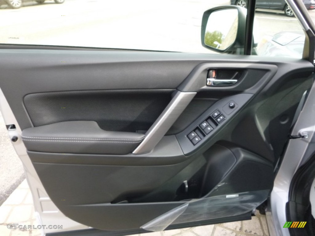 2016 Subaru Forester 2.5i Limited Black Door Panel Photo #107470781