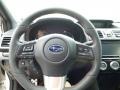 2016 Subaru WRX Carbon Black Interior Steering Wheel Photo