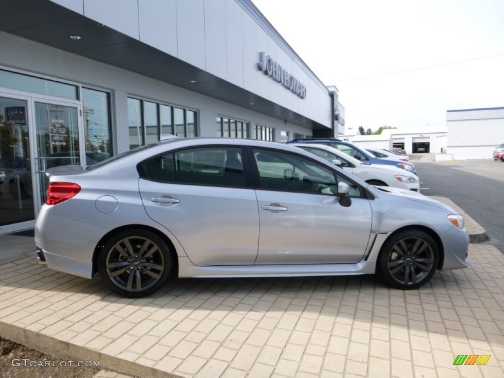 2016 WRX Premium - Ice Silver Metallic / Carbon Black photo #7