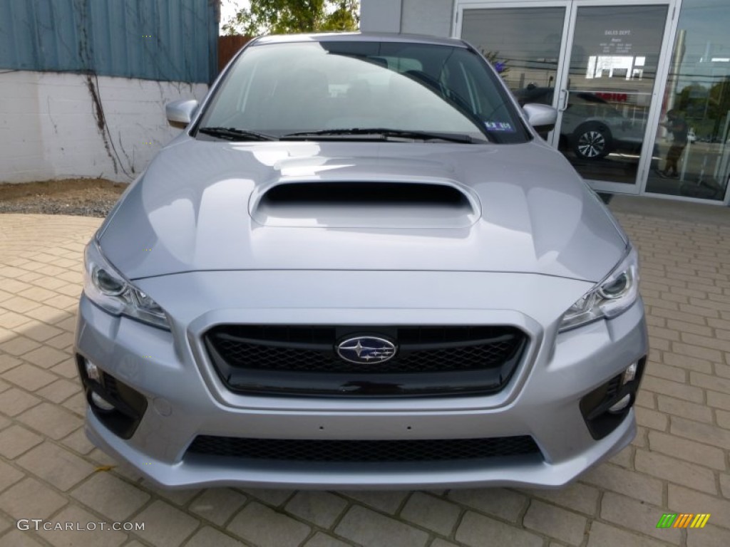 2016 WRX Premium - Ice Silver Metallic / Carbon Black photo #13