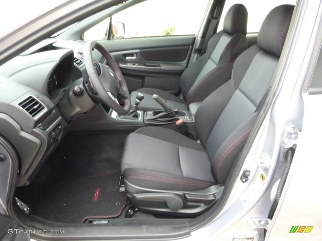 2016 WRX Premium - Ice Silver Metallic / Carbon Black photo #14