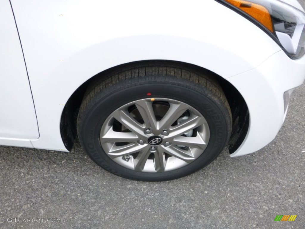 2016 Elantra SE - White / Gray photo #2