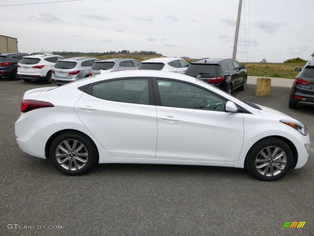 2016 Elantra SE - White / Gray photo #3