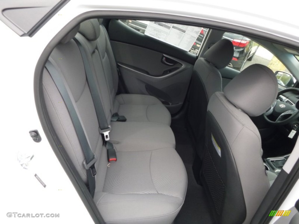 2016 Elantra SE - White / Gray photo #4