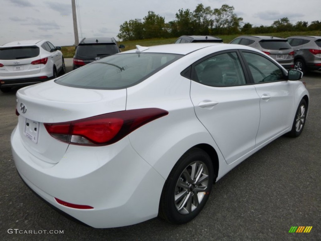 2016 Elantra SE - White / Gray photo #7